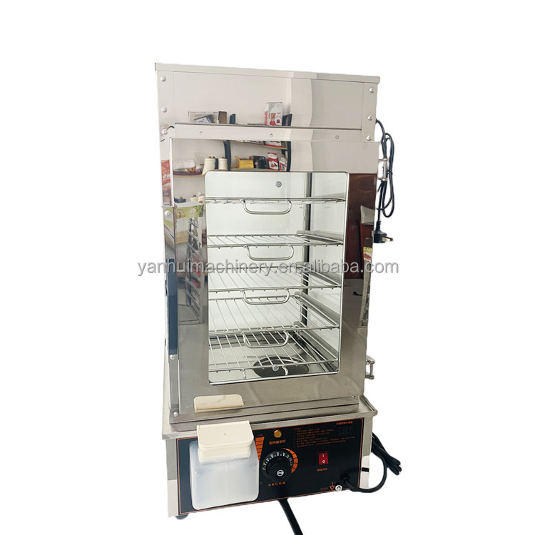 Заводская распродажа, Электрический пароварка, набивной булочка, дисплей для еды, пароварка, подогреватель