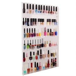 Customized Clear Acrylic Makeup Cube Storage Box Lucite Jewelry Nail Polish Display Holder <b>Stand</b> Cosmetic Drawer Organizer Case - Product Image 2