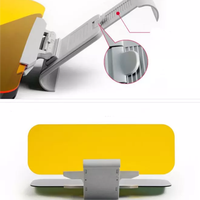 Pare-soleil universel en plastique plucked, personnalisé, pour l'extérieur de voiture, pour fenêtre de voiture