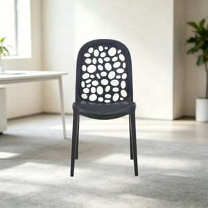 Sedia in Plastica dal Design Moderno e Colorato per Ristorante, Cucina, Caffè, Impilabile, per Sala da Pranzo - Product Image 2