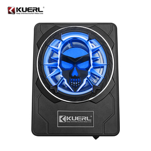 Subwoofer Attivo Ultra-sottile per Auto da 10 Pollici con Luce a Forma di Teschio, 12V, Modifica Audio per Auto - Product Image 5