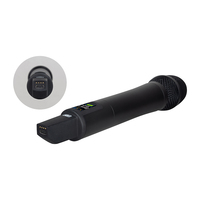 Microphone sans fil U-17A1 à canal unique, véritable diversité, longue portée, dynamique, portable, avec batterie rechargeable pour scène/église