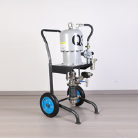 Machine de projection de mortier ignifuge en caoutchouc de sable diamanté, haute pression, sans air, peinture de pierre véritable, imperméabilisation, moteur 3700W 35L/min