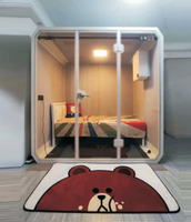 Cabine d'enregistrement insonorisée, Pod de bureau mobile, Cabine acoustique moderne pour le sommeil, le streaming en direct, le KTV, le studio et l'entrepôt