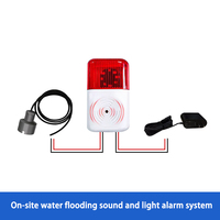 Capteur d'immersion dans l'eau haute précision RS485 étanche avec alarme sonore et lumineuse sur site