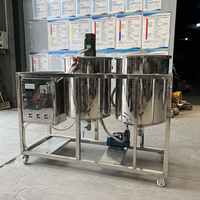 Machine de raffinage d'huile brute, machine de raffinage d'huile alimentaire industrielle, machine de raffinage d'huile de palme
