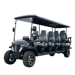 รถกอล์ฟไฟฟ้า Qilu Fengde 48V 2WD 8ที่นั่ง - Product Image 1