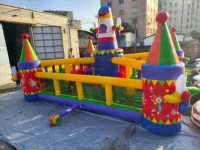 Nouveau château gonflable à thème moulin à vent pour enfants Leap Kids, en PVC, pour usage commercial et installation facile