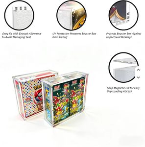 Offre Spéciale : Support de Présentation Pré-assemblé en Acrylique Transparent Poli pour Boîtes de Boosters Pokémon – Idéal pour l'Exposition de Cadeaux - Product Image 2