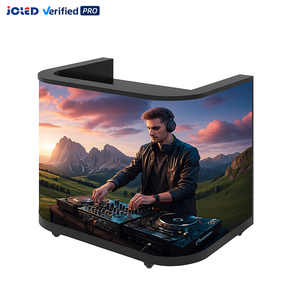 Pantalla LED a Todo Color P2 P1.86 para Cabina de DJ, Pantalla LED Personalizable para Festivales de Música, Mesa de DJ con Forma Personalizada - Product Image 1