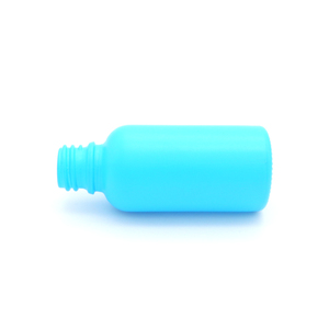 Botella de vidrio azul para cosméticos, cuentagotas, 30ml, 50ml, 100ml - Product Image 4