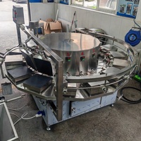12 postes de travail Approvisionnement d'usine Rouleau de noix de coco croustillant faisant la machine Bâton de gaufrette de rouleau d'oeuf automatique et cône de gaufre faisant la machine