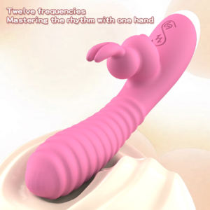 Goedkope G Spot Realistische Konijn Vibrators Orgasme Seks En De Stad Kleine Beste Usb Lading Roze Konijn Vibrator Seksspeeltje Voor Vrouwen - Product Image 2