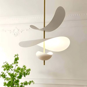 Lustre LED Nordique Moderne AB, Design Simple, Doré, <span class=keywords><strong>pour</strong></span> Maison, Hôtel, <span class=keywords><strong>Chambre</strong></span>, Alimentation CA, <span class=keywords><strong>Suspension</strong></span> <span class=keywords><strong>en</strong></span> Fer et Verre - Product Image 1