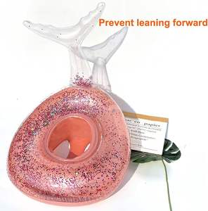 Venta al por mayor de PVC bebé inflable sirena <span class=keywords><strong>piscina</strong></span> Floatie para bebés de 2 <span class=keywords><strong>meses</strong></span> a 6 años de verano <span class=keywords><strong>piscina</strong></span> anillos con lentejuelas - Product Image 3