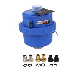 Cheap <strong>Water</strong> <strong>Meter</strong> DN15mm Plastic <strong>Water</strong> <strong>Meter</strong> Kent Style Volumetric Piston <strong>Water</strong> <strong>Meter</strong> <strong>Pulse</strong> Optional Smart <strong>Water</strong> <strong>Meter</strong> - Product Image 3