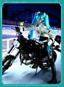 Hatsune ชุดแข่งสูตรมิกุ, ชุดคอสเพลย์คอสเพลย์ผ้าฝ้ายชุดการแสดงชุดพิมพ์ลายดิจิตอลสำหรับผู้ใหญ่ของผู้หญิง - Product Image 2