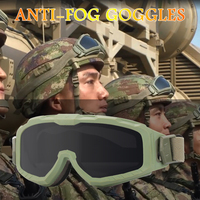 Prix compétitif 3 en 1 lunettes de tir anti-buée lunettes de protection balistique lunettes tactiques EN166 uniques personnalisées