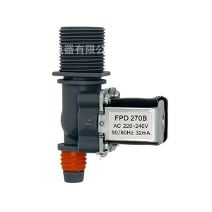 โซลินอยด์วาล์ว FPD 270B AC 220-240V 50/60Hz สำหรับควบคุมน้ำเข้าเครื่องซักผ้า - Product Image 1