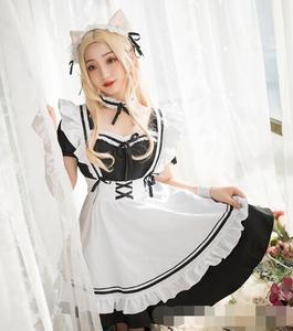 Ecowalson Sexy disfraz uniforme erótico juego de rol mujeres Sexy Cosplay francés delantal sirvienta Lolita - Product Image 5