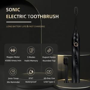 Cepillo de Dientes Eléctrico Sónico Inteligente con Temporizador, Recargable, Cerdas Suaves, 5 Modos, Resistente al Agua IPX7, para Viajes y Hoteles - Product Image 3