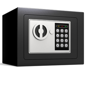 ตู้เซฟอิเล็กทรอนิกส์ Dingfa ขนาด 17 ซม. ตู้เซฟนิรภัยขนาดเล็กสำหรับบ้าน เหมาะสำหรับเก็บเครื่องประดับเด็ก - Product Image 3