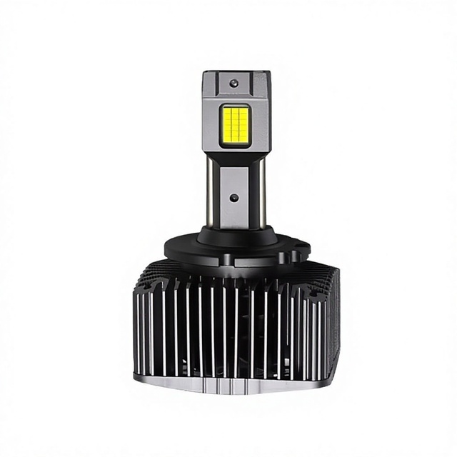 Car LED Headlight D Series D1S/D2S/D3S/D4S/D5/D8 Dual Copper Tube Heat Dissipation Plug-and-Play Universal Front Headlight
