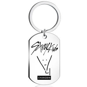Stray Kids Collier Coréen JYP Combinaison Bang <span class=keywords><strong>Chan</strong></span> Chang Bin Han Ji Sung Pendentif Mode Homme Femme Cosplay Accessoire Cadeaux - Product Image 4
