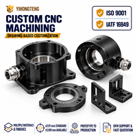 Boîtiers d'encodeurs et supports de capteurs robotiques, composants en aluminium usinés par tournage et fraisage CNC pour systèmes d'encodeurs et de capteurs