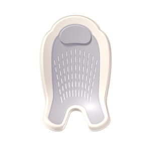 رف دعم حوض الاستحمام البلاستيكي الحديث القابل للطي مع سهولة التركيب-ملحقات الحمام متعددة الوظائف - Product Image 1