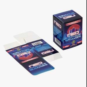 Pacchetto automatico Prefold cosmetici cioccolato Snack biscotti torta di Pizza cibo congelato torta tè caffè scatola di imballaggio - Product Image 3