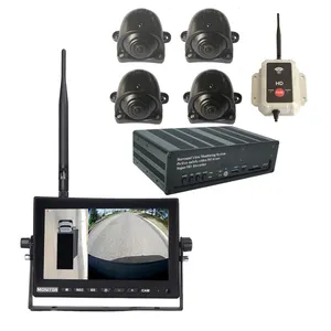 2023 Hot RV 360 Surround view system with wireless video receiver kit