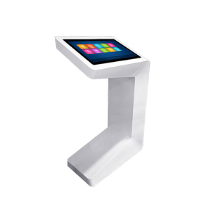 27Inch Vrijstaande Self-Service Touchscreen Kiosk Digitale Bewegwijzering Informatie Vraag Gids Kiosk Voor Bank Winkelcentrum - Product Image 6