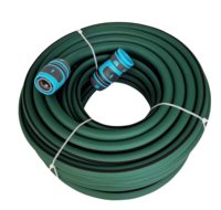 Tuyau d'arrosage hybride Winslow & Ross 15M, robuste, flexible, renforcé en NBR et PVC, avec raccords
