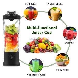 Frullatore Portatile USB-C Impermeabile da Esterno 26oz, 6 Lame, Pausa Automatica 30s, per Frullati Proteici, Smoothie, Succhi di Verdura, USB - Product Image 4