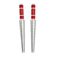 Jauge de mesure de trous coniques de haute précision 1-60 mm, jeu de jauges de cavité conique circulaire avec 45 jauges #   Matériaux en acier