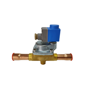 Yüksek kalite 220V elektronik kontrol Solenoid vanalar endüstriyel soğutma sistemi parçası pirinç Metal ısı değişim bileşeni - Product Image 3