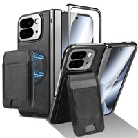 Étui portefeuille détachable 2-en-1 de luxe avec aimant puissant N52, chargement sans fil, étanche, protection intégrale 360°, antichoc