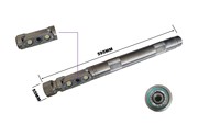 Caméra d'inspection de puits profond YiMi 55 mm avec chariot de guidage de câble, sonde en acier inoxydable 304, étanche IP68, 200 m, garantie 1 an