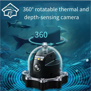 เครื่องหาปลาแบบหมุนได้ 360 องศา รุ่นใหม่ พร้อมจอแสดงผลภาพความละเอียดสูง สมอตกปลา และกล้องความคมชัดสูงพิเศษ - Product Image 3