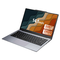 Laptop Ultrasottile da 14,1 Pollici con Intel N4000, 8GB RAM, 256GB/512GB SSD, Schermo IPS, Nuovo in Stock, per Uso Personale e Domestico