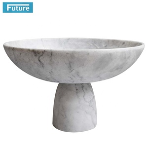 Cuenco redondo de mármol negro y piedra Natural para cocina, accesorios de cocina, cuenco tallado de mármol negro - Product Image 2