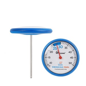 Thermomètre de <span class=keywords><strong>piscine</strong></span>, capteur de température sans batterie pour piscines, baignoires, spas, étangs à poissons - Product Image 1