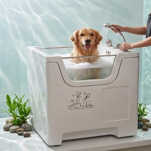 Baignoire médicale chauffée en acrylique pour chiens, pour la prévention de l'hypothermie, usage chirurgical et vétérinaire - Product Image 1