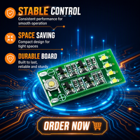 Module d'indicateur de puissance de batterie au lithium OEM personnalisé 3S 11.1V 12.6V, carte PCB d'affichage du niveau de batterie à 4 LED pour pack de batteries 12V