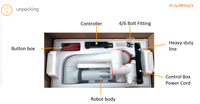 Robot de soudage de roues en acier doux FR5 FAURNO, conception ergonomique de poignée de poussée, plateforme de soudage MIG/MAG robuste, moteur PLC 1 kW