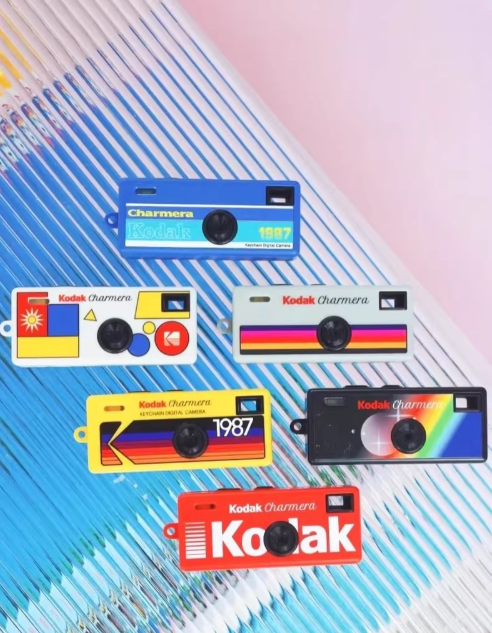 Kodak Mini Digital Camera Full HD Optical Zoom Rechargeable Battery Blind Box Keychain 1987