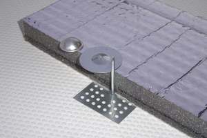 Anclajes de aislamiento perforados a granel al por mayor, clavos de malla pegados para lana mineral, fibra cerámica y equipos industriales - Product Image 2