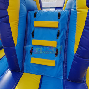 Castillo inflable comercial para fiestas infantiles con tobogán y zona de saltos, castillo hinchable espacial. - Product Image 3