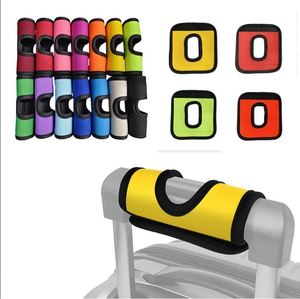 Protège-poignée de sac à main en néoprène avec design ajouré, identificateurs de bagages, enveloppes de protection pour poignées de valises et sacs - Product Image 1